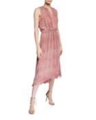 Hilarie Sleeveless Snake-print