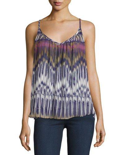 Twirling Silk Tank, Twilight