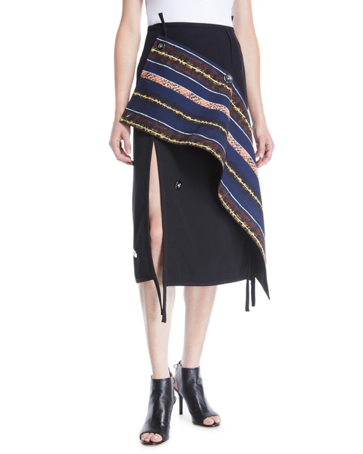 Deconstructed Asymmetrical Wool