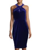 Halter-neck Velvet