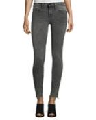 Le Skinny Raw-edge Faded Jeans