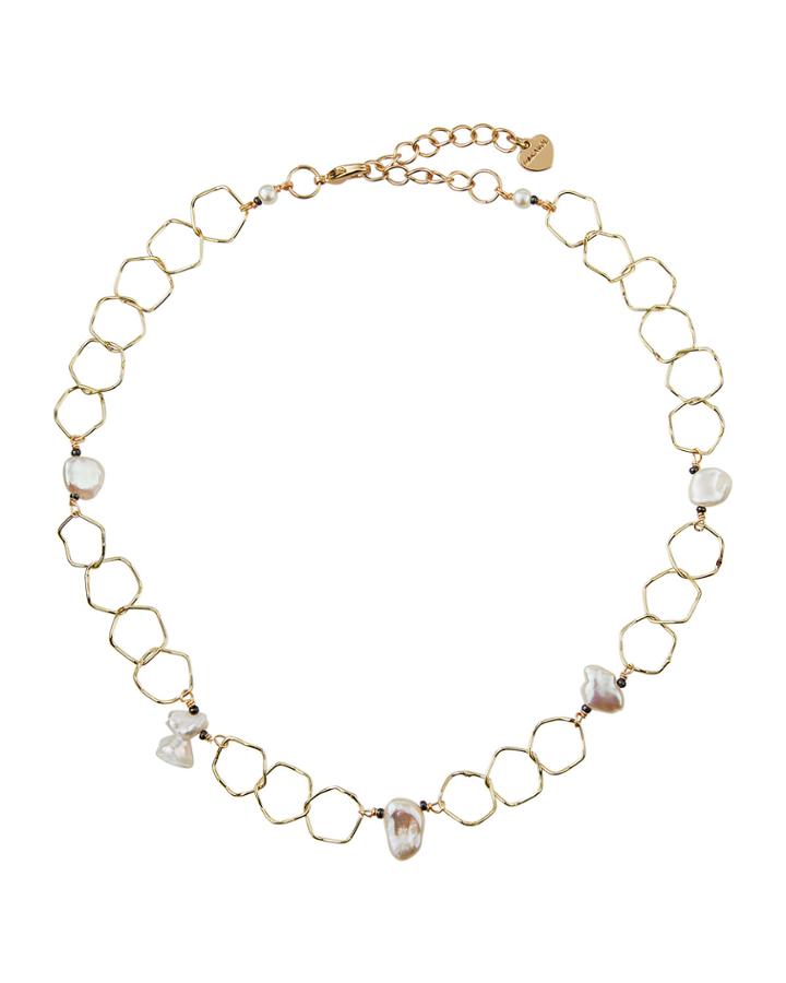 Short-link Mother-of-pearl Necklace