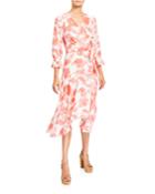 Floral-print Handkerchief