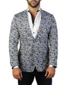 Men's Descartes Graphic Two-button Jacket