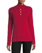 Mock-neck Cutout