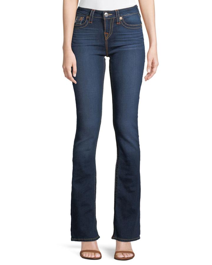 Super-stretch Boot-cut Jeans