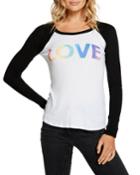Gauzy Cotton Basics Long-sleeve Raglan Top