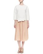 Boxy Asymmetric Knit
