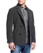 Men's Caban Double-breasted Jacket