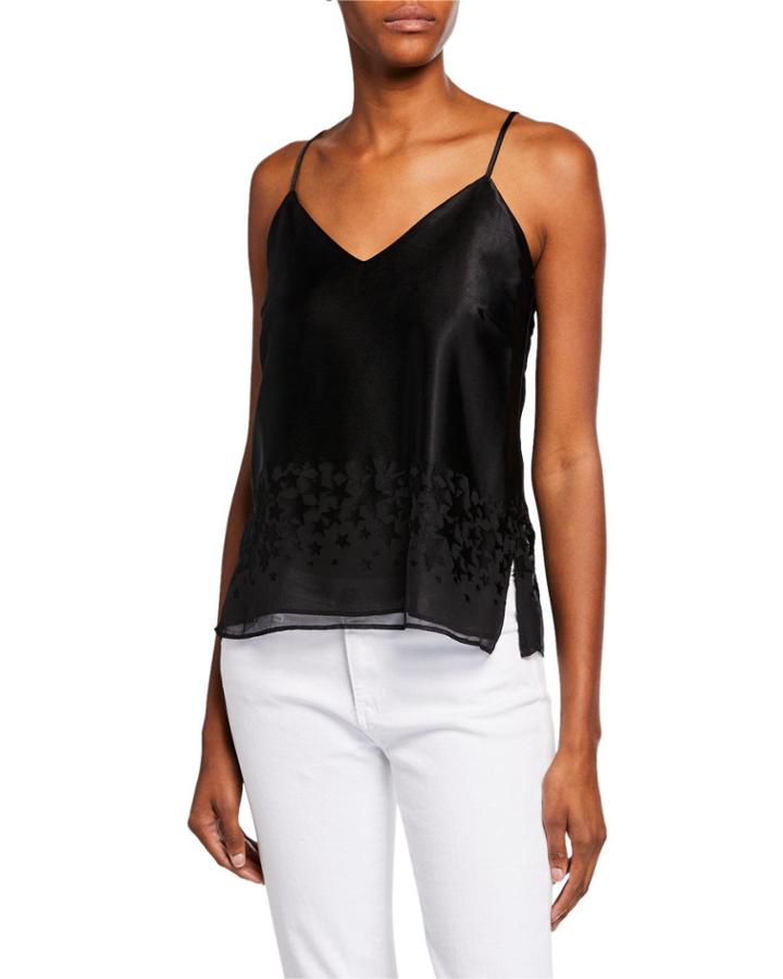 Ophelia Star Print V-neck Cami