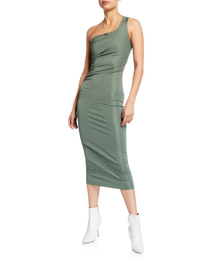 Twisted One-shoulder Dress