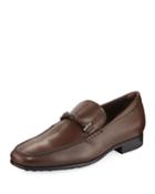 Men's Leather Horsebit Dress