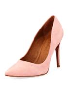 Jean Suede Pointed Pumps