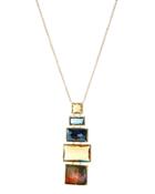 18k Gold Rock Candy Gelato Linear Pendant Necklace In Beverly