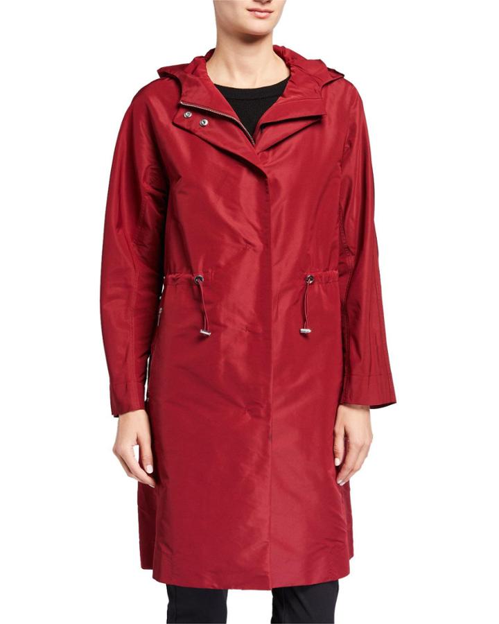 Maverick Empirical Tech-cloth Coat W/ Zip-out Hoodie
