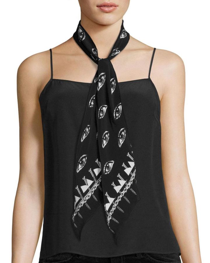 Eyes Super Skinny Silk