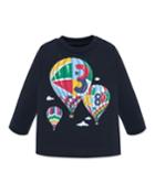 Boy's Hot Air Balloons Graphic Tee, Size