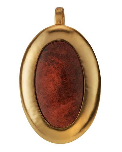 Baby Crush Red Jasper Pendant