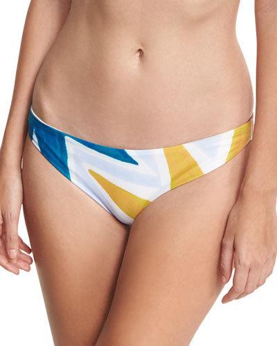 Geo-print Classic Hipster Swim Bottom,