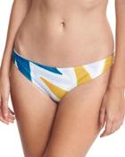 Geo-print Classic Hipster Swim Bottom,