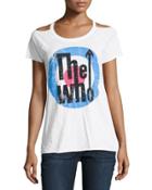 The Who Cold-shoulder Graphic Tee