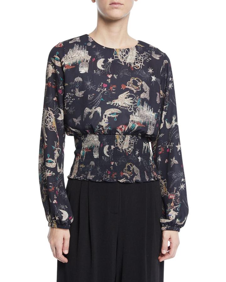 Long-sleeve Graphic-print