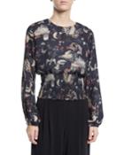 Long-sleeve Graphic-print