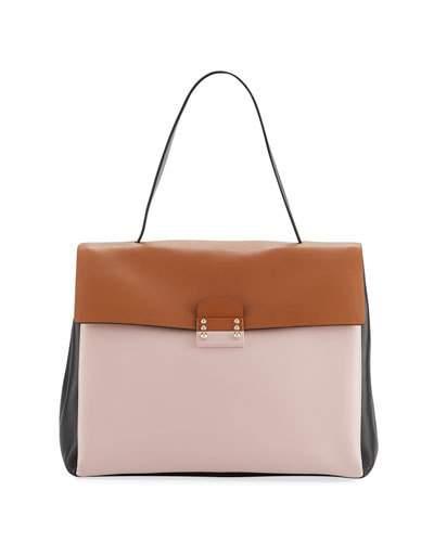 Colorblock Top-handle