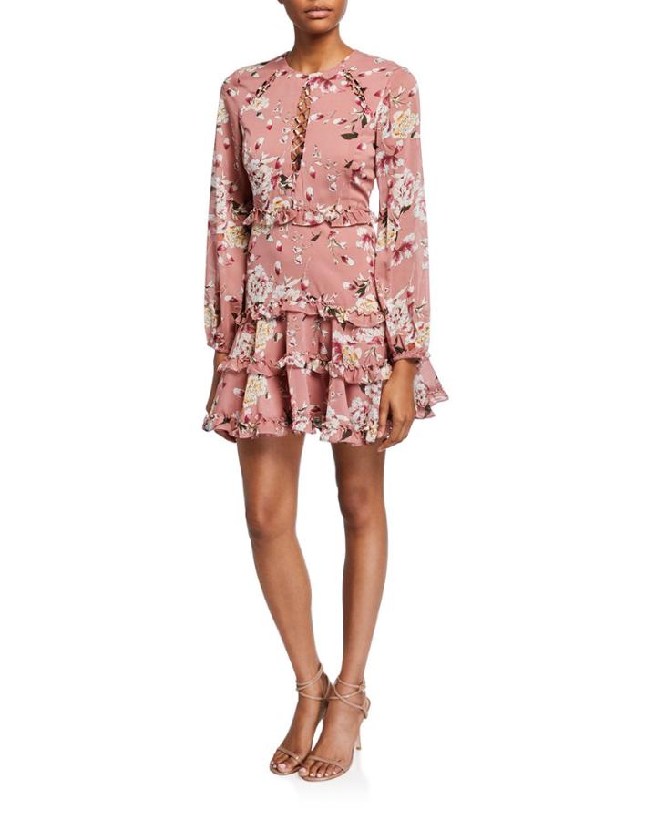 Hazel Floral Ruffle