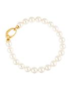 White Pearl Bracelet,