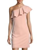 One-shoulder Ruffled