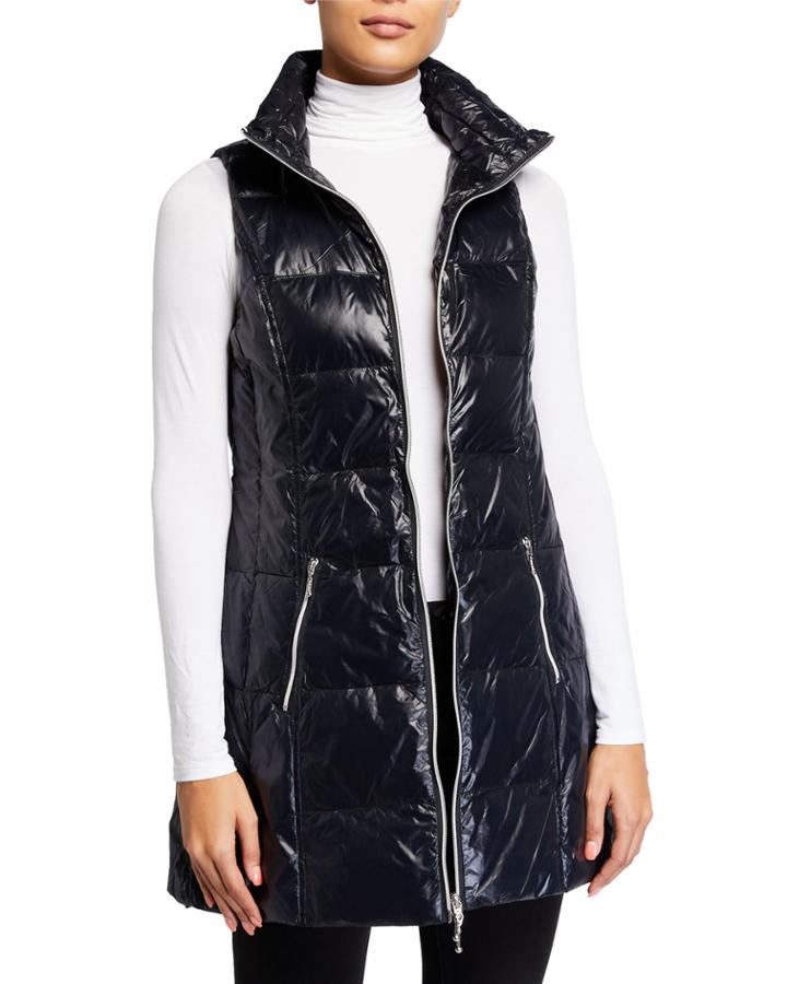 Long Puffer Vest