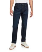 Men's The Brixton Dark Straight-leg Jeans