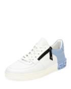 Men's Eros Zip Leather Low-top