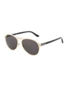 Bradburry Metal/acetate Aviator