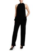 Fringed Halter-neck Jumpsuit