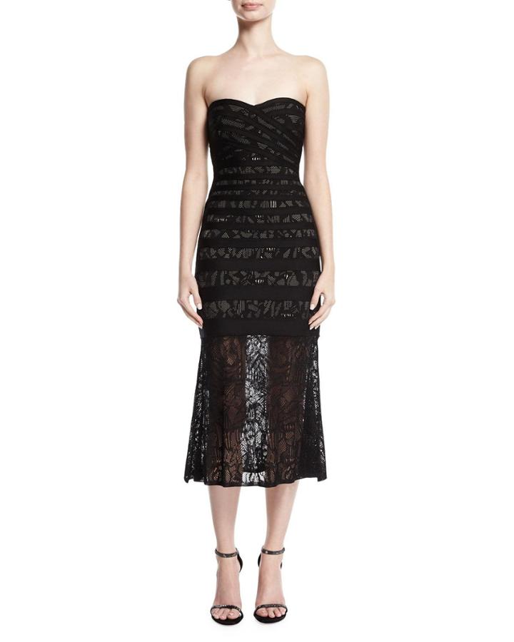 Pailey Strapless Lace Bandage