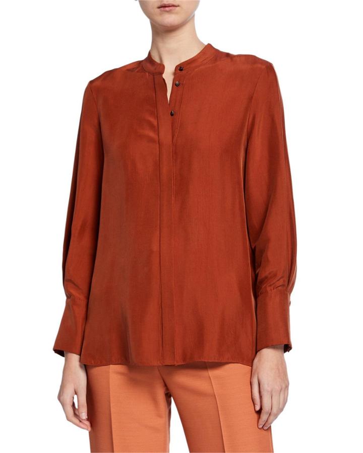 Roz Mandarin-neck