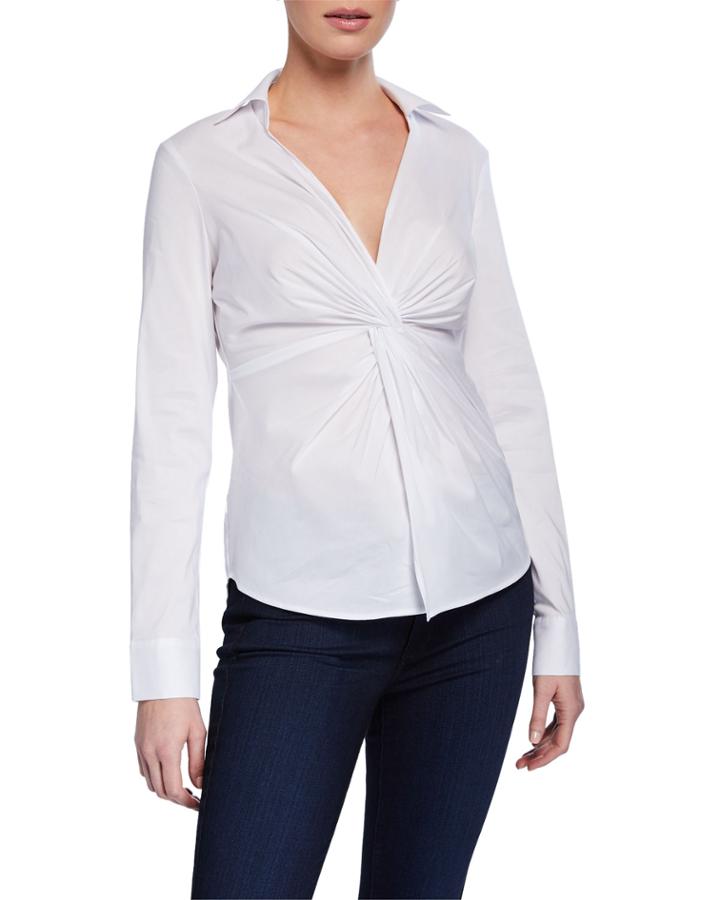 Tallula Twist-front Long-sleeve