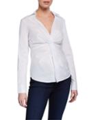 Tallula Twist-front Long-sleeve