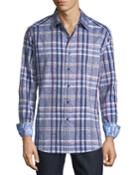 Men's Paavo Classic-fit Plaid Jacquard