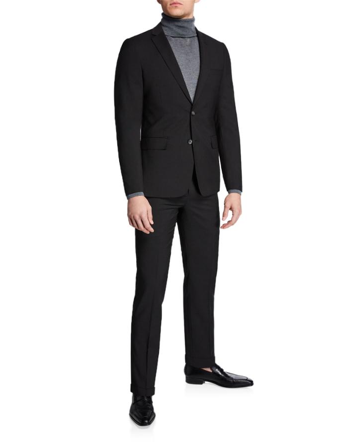 Men's Mini Neat Weave Slim Fit Two-piece