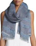 Striped Linen Leno Wave