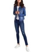 Destructed Ankle Jeans