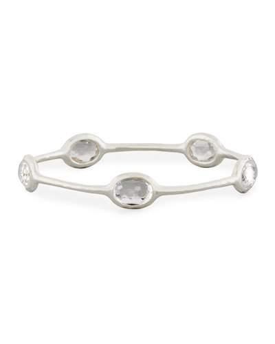Rock Candy&reg; Five-stone Bangle In Clear Quartz