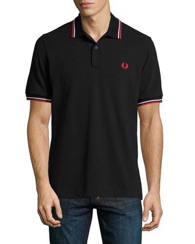 Twin-tipped Short-sleeve Polo