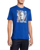 Men's Wolf Skull Short-sleeve Cotton T-shirt