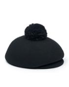 Ogden Wool Newsboy Hat, Black