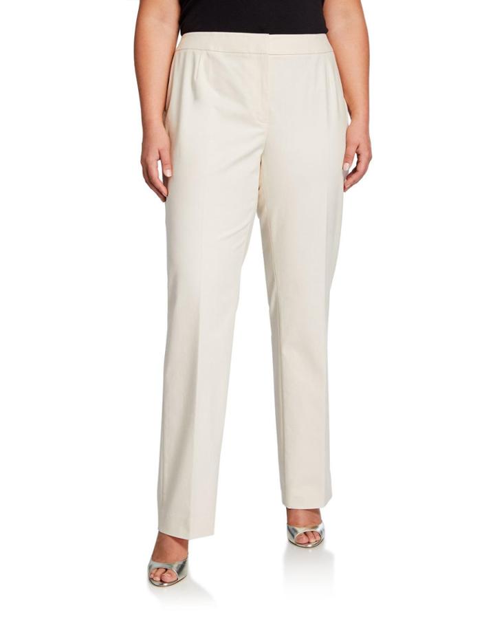 Plus Size Barrow Straight-leg Pants