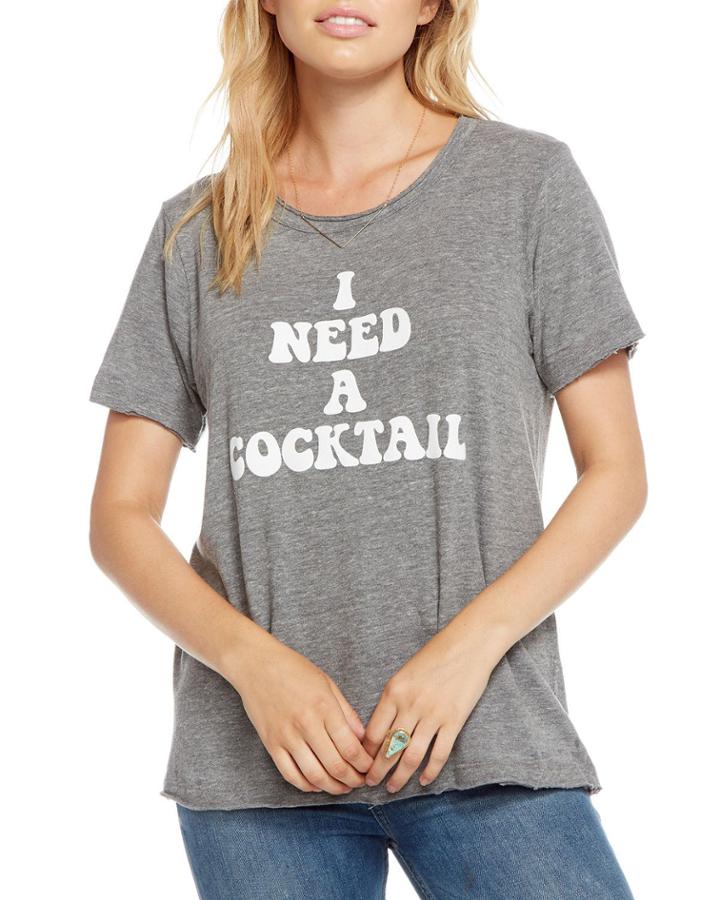 Cocktail Heathered Short-sleeve Tee